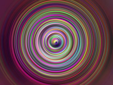 Renkli radyal hareket efekti. Soyut yuvarlak arka plan. Değişik renkte halkalar ve yuvarlak duvar kağıtları.