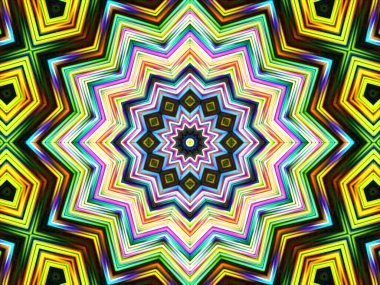 soyut renkli kaleydoskop arka plan 