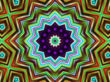 soyut renkli kaleydoskop arka plan 