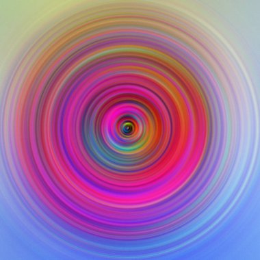 Renkli radyal hareket efekti. Soyut yuvarlak arka plan. Değişik renkte halkalar ve yuvarlak duvar kağıtları.