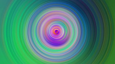 Renkli radyal hareket efekti. Soyut yuvarlak arka plan. Değişik renkte halkalar ve yuvarlak duvar kağıtları.