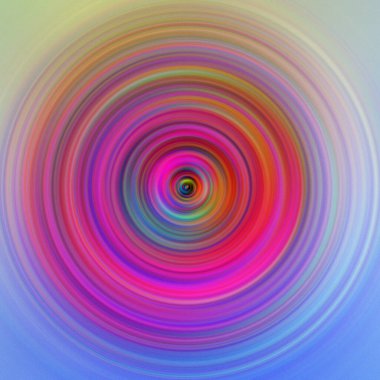 Renkli radyal hareket efekti. Soyut yuvarlak arka plan. Değişik renkte halkalar ve yuvarlak duvar kağıtları.