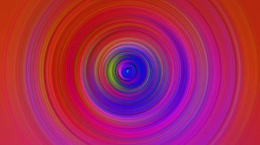 Renkli radyal hareket efekti. Soyut yuvarlak arka plan. Değişik renkte halkalar ve yuvarlak duvar kağıtları.