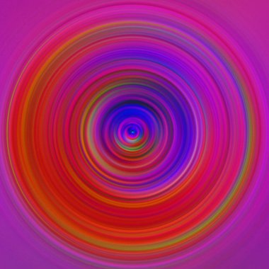 Renkli radyal hareket efekti. Soyut yuvarlak arka plan. Değişik renkte halkalar ve yuvarlak duvar kağıtları.