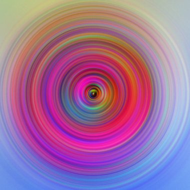 Renkli radyal hareket efekti. Soyut yuvarlak arka plan. Değişik renkte halkalar ve yuvarlak duvar kağıtları.