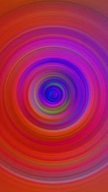 Renkli radyal hareket efekti. Soyut yuvarlak arka plan. Değişik renkte halkalar ve yuvarlak duvar kağıtları.
