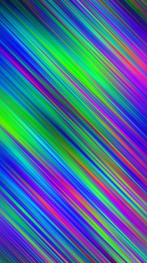 Çizgili, çizgili ve dalgalı soyut bir arkaplan. 3d illüstrasyon