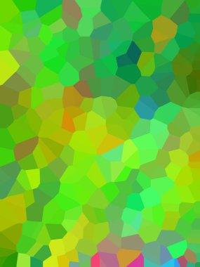 soyut renkli mozaik arkaplan ve yeşil renk