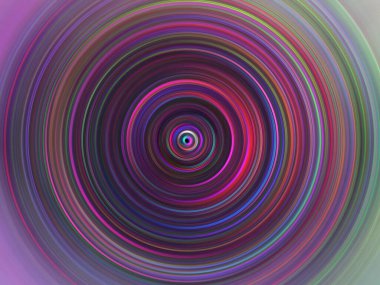 Renkli radyal hareket efekti. Soyut yuvarlak arka plan. Değişik renkte halkalar ve yuvarlak duvar kağıtları.