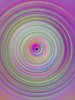 Renkli radyal hareket efekti. Soyut yuvarlak arka plan. Değişik renkte halkalar ve yuvarlak duvar kağıtları.