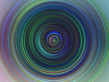 Renkli radyal hareket efekti. Soyut yuvarlak arka plan. Değişik renkte halkalar ve yuvarlak duvar kağıtları.