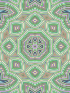 soyut renkli kaleydoskop arkaplanı, mandala tasarımı