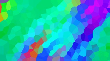 soyut renkli geometrik kristaller arka planı