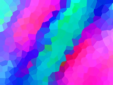 soyut renkli geometrik kristaller arka planı