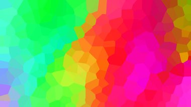 soyut renkli geometrik kristaller arka planı