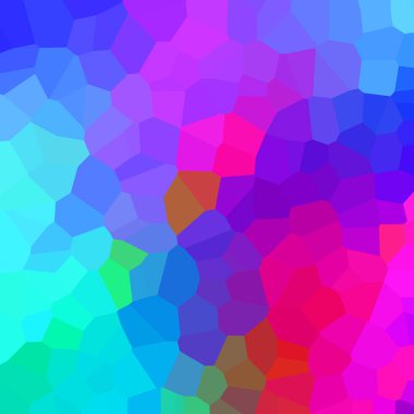 soyut renkli geometrik kristaller arka planı