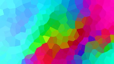 soyut renkli geometrik kristaller arka planı