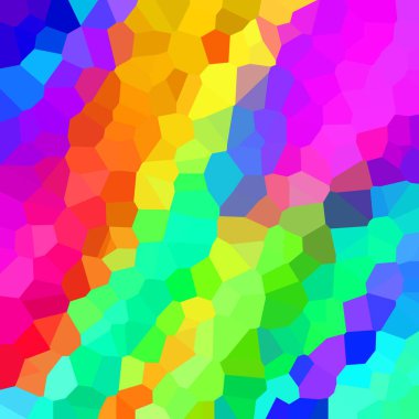 renkli soyut geometrik kristaller arka planı