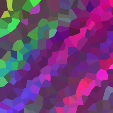 renkli soyut geometrik kristaller arka planı