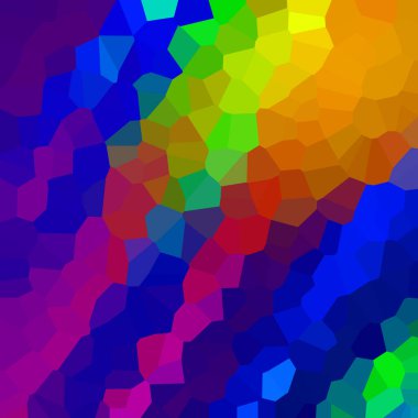 renkli soyut geometrik kristaller arka planı