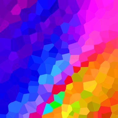 renkli soyut geometrik kristaller arka planı