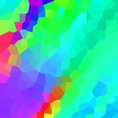 renkli soyut geometrik kristaller arka planı