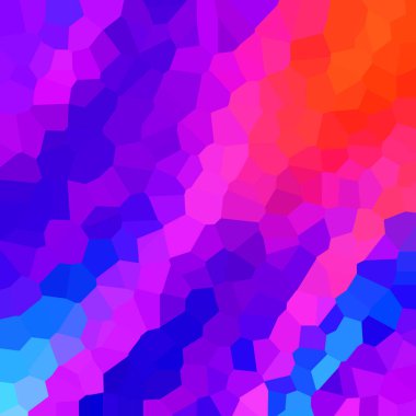 renkli soyut geometrik kristaller arka planı