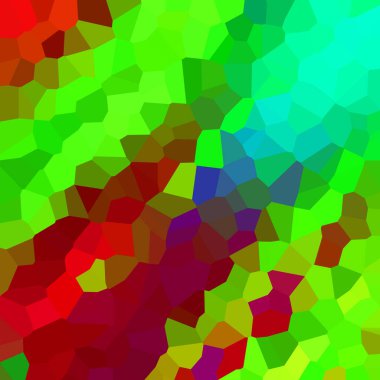 renkli soyut geometrik kristaller arka planı