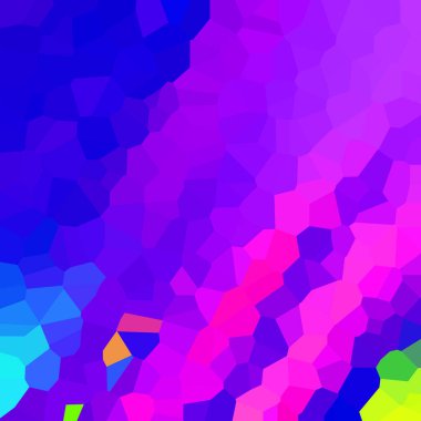 renkli soyut geometrik kristaller arka planı