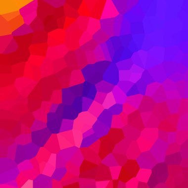 renkli soyut geometrik kristaller arka planı