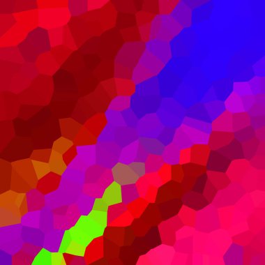 renkli soyut geometrik kristaller arka planı