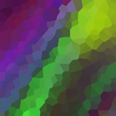 renkli soyut geometrik kristaller arka planı