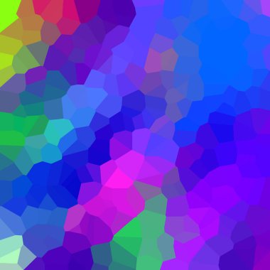 renkli soyut geometrik kristaller arka planı