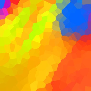 renkli soyut geometrik kristaller arka planı