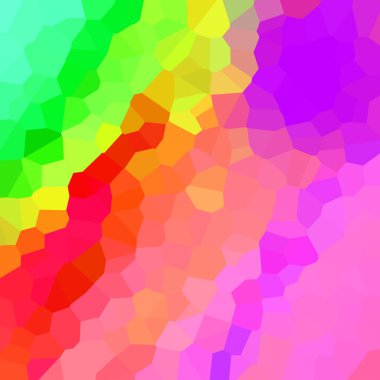 renkli soyut geometrik kristaller arka planı