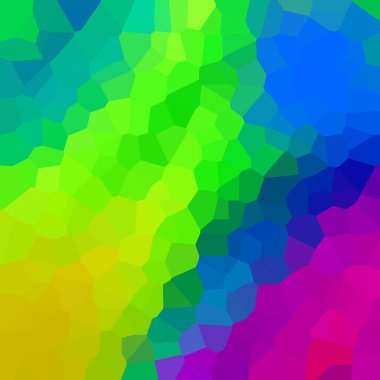 renkli soyut geometrik kristaller arka planı