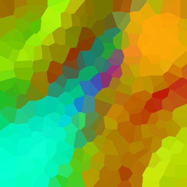 renkli soyut geometrik kristaller arka planı