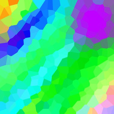 renkli soyut geometrik kristaller arka planı