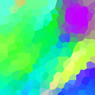 renkli soyut geometrik kristaller arka planı