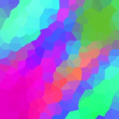 renkli soyut geometrik kristaller arka planı