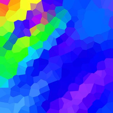 renkli soyut geometrik kristaller arka planı