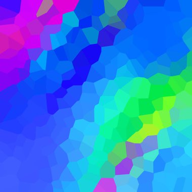 renkli soyut geometrik kristaller arka planı