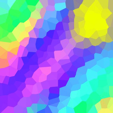 renkli soyut geometrik kristaller arka planı