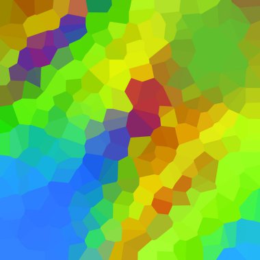 renkli soyut geometrik kristaller arka planı