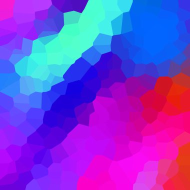 renkli soyut geometrik kristaller arka planı