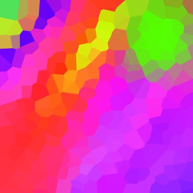 renkli soyut geometrik kristaller arka planı