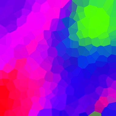 renkli soyut geometrik kristaller arka planı