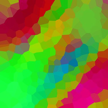 renkli soyut geometrik kristaller arka planı