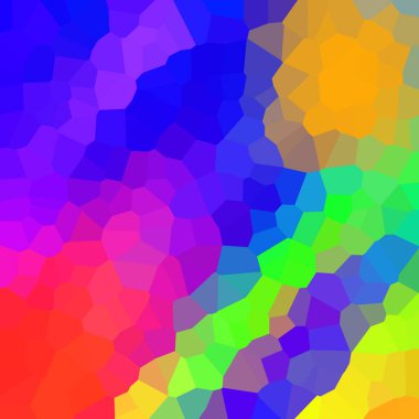 renkli soyut geometrik kristaller arka planı