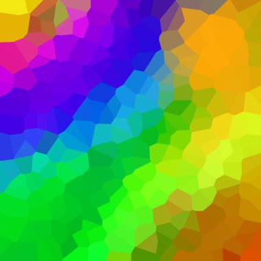 renkli soyut geometrik kristaller arka planı